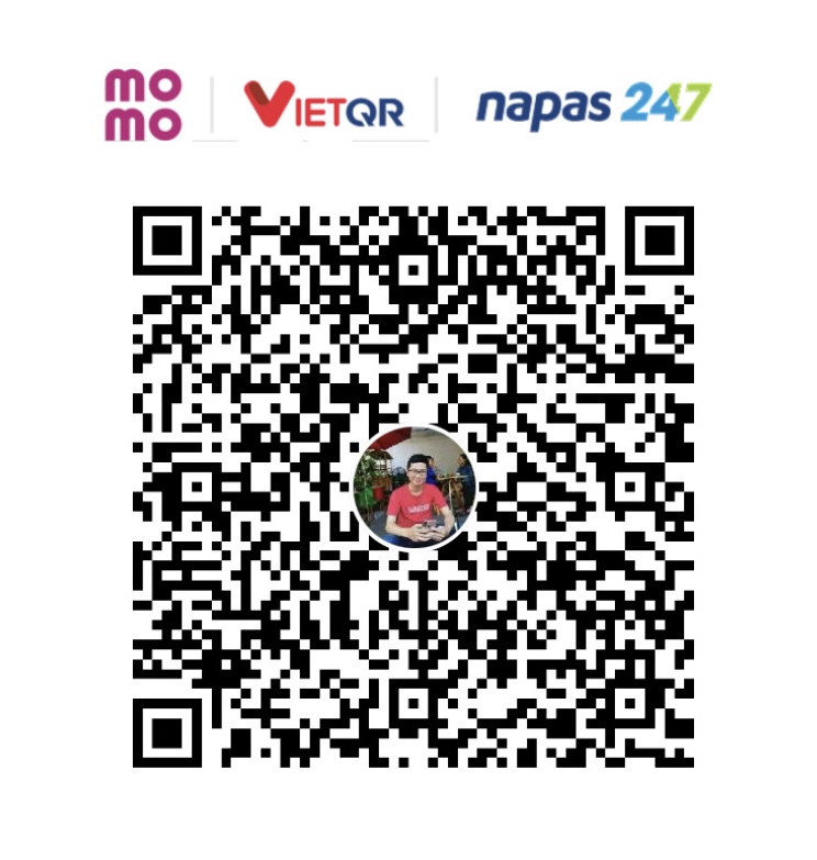 MoMo donation QR code
